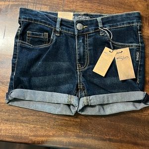 Brand new with tags Silver Jeans Lacey denim shorts